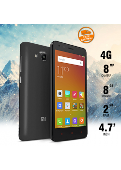 MI Xiaomi Redmi 2, 4G LTE, Dual Sim, 8GB, Black